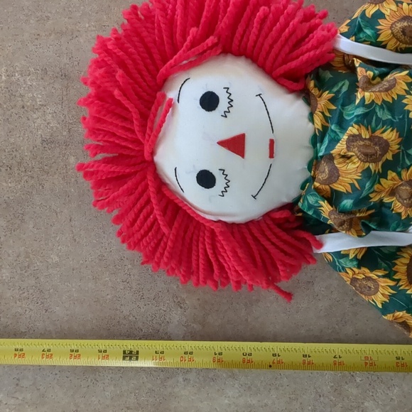 Handmade Raggedy Ann Doll - Picture 3 of 6